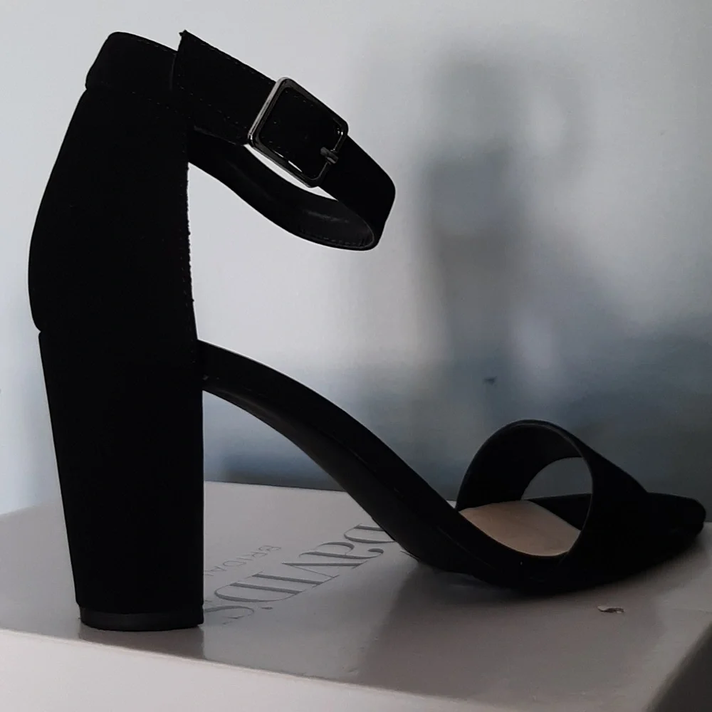 Block Heel Ankle Strap Sandal - Picture 3 of 5